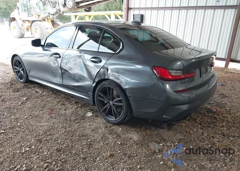 2021 BMW 330I из США, поврежденный, VIN 3MW5R1J04M8B55045